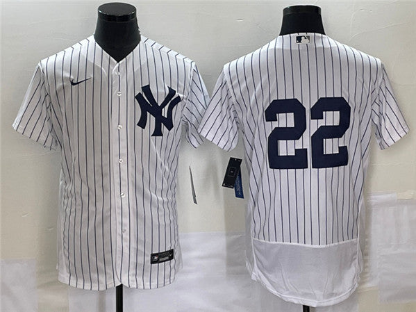 Harrison Bader New York Yankees white jersey