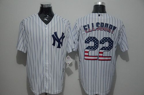 Jacoby Ellsbury New York Yankees white Fashion jersey