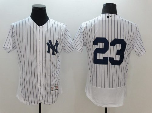 Don Mattingly New York Yankees white jersey