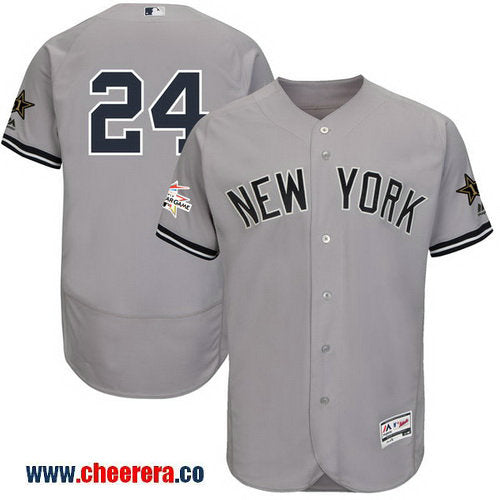 Gary Sanchez Majestic New York Yankees gray All-Star jersey