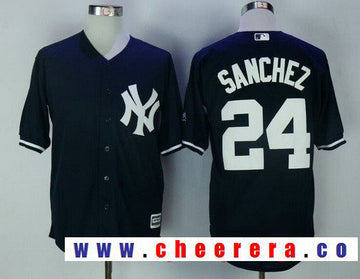 Gary Sanchez New York Yankees navy jersey