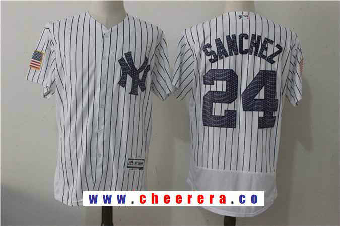 Gary Sanchez New York Yankees white jersey