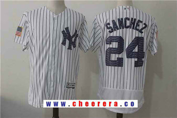 Gary Sanchez New York Yankees white jersey