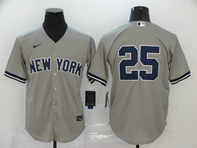 Gleyber Torres New York Yankees gray Replica jersey