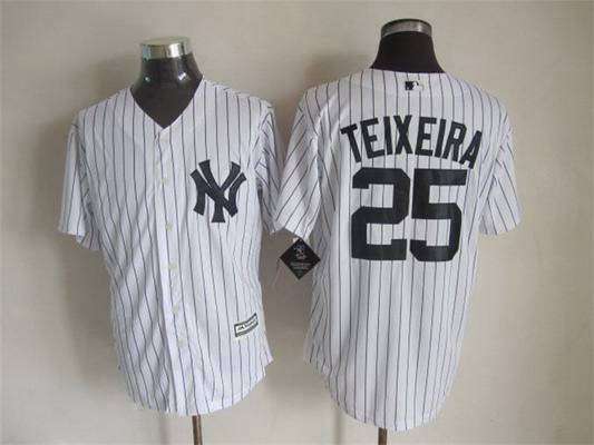 Mark Teixeira New York Yankees white jersey