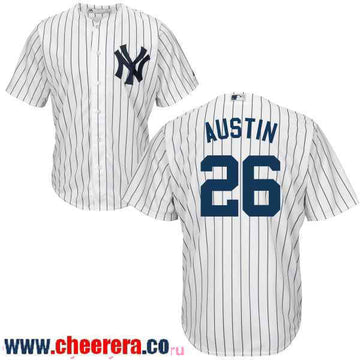 Tyler Austin New York Yankees white Home jersey