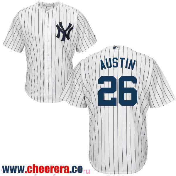 Tyler Austin New York Yankees white Home jersey