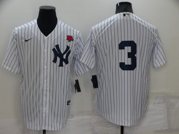 Babe Ruth New York Yankees white jersey