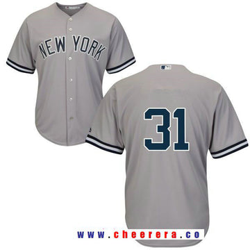 Ichiro Suzuki No Name New York Yankees gray Road jersey