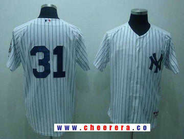 Ichiro Suzuki No Name New York Yankees white Home jersey