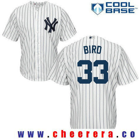 Greg Bird New York Yankees white Home jersey