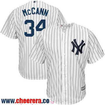 Brian McCann New York Yankees white Home jersey