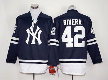 NY Mariano Rivera New York Yankees navy jersey