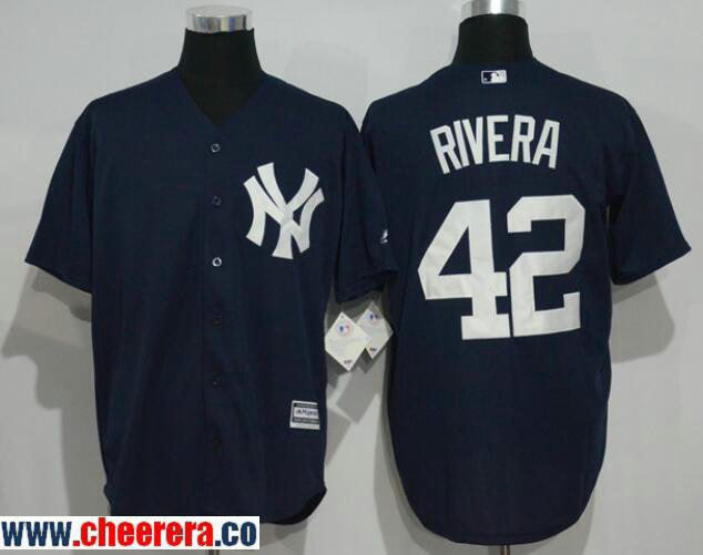 NY Mariano Rivera New York Yankees navy jersey