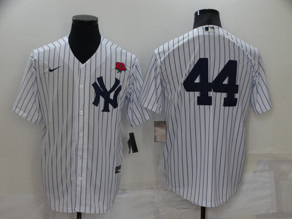 Reggie Jackson New York Yankees white jersey