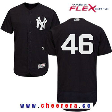 Andy Pettitte New York Yankees navy jersey