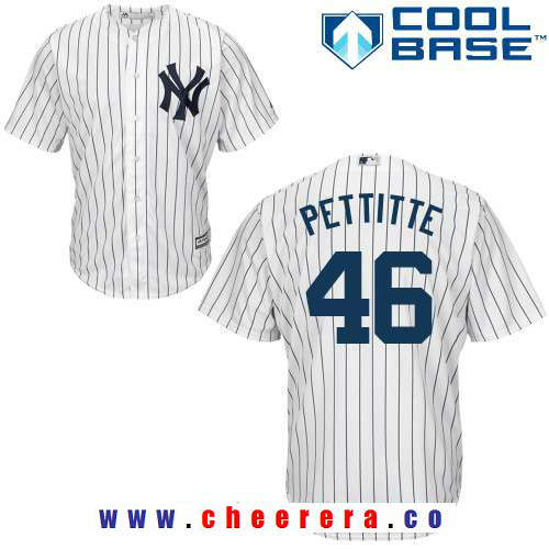 Andy Pettitte New York Yankees white Home jersey