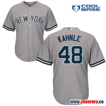 Tommy Kahnle New York Yankees gray Road jersey