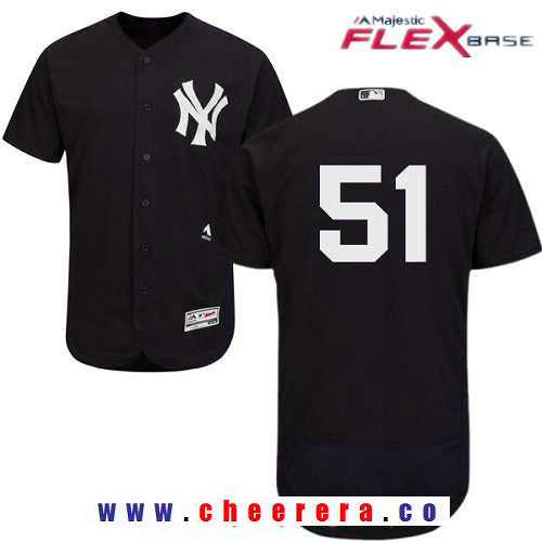 Bernie Williams New York Yankees navy jersey