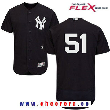 Bernie Williams New York Yankees navy jersey