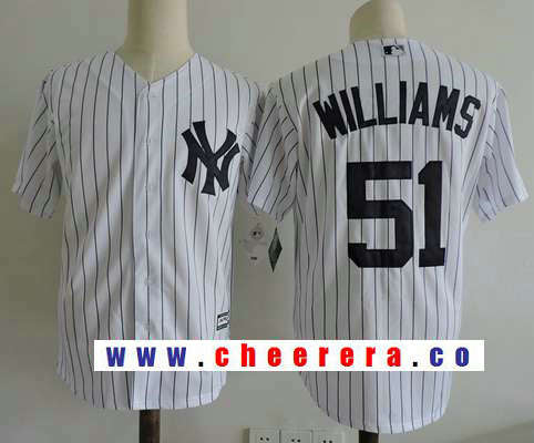 Bernie Williams New York Yankees white jersey