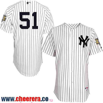 Bernie Williams New York Yankees white jersey