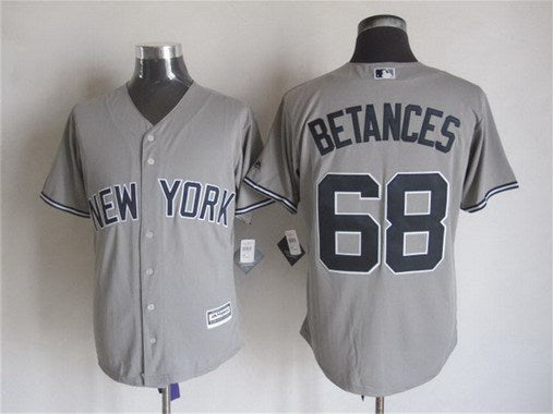 Dellin Betances New York Yankees gray Away jersey