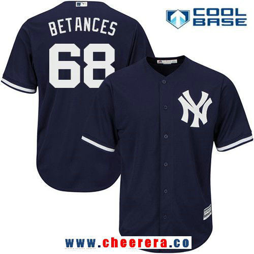 Dellin Betances New York Yankees navy Alternate jersey