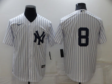 Yogi Berra New York Yankees white jersey