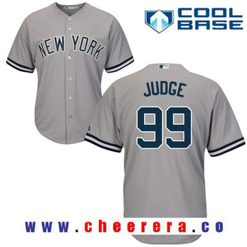 Aaron Judg New York Yankees gray Road jersey