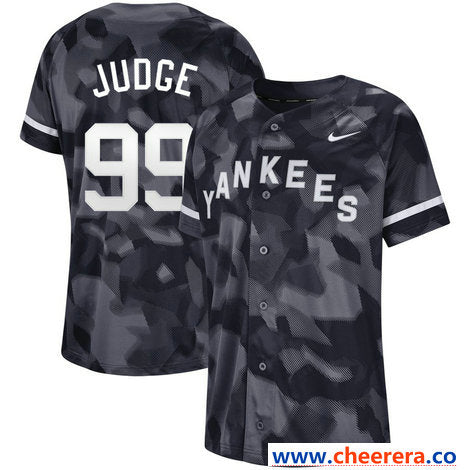 Aaron Judge New York Yankees black Fashion jersey