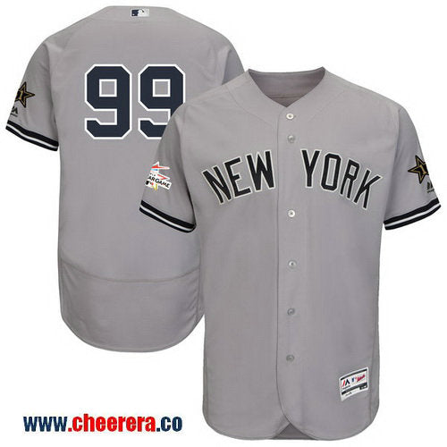 Aaron Judge Majestic New York Yankees gray All-Star jersey