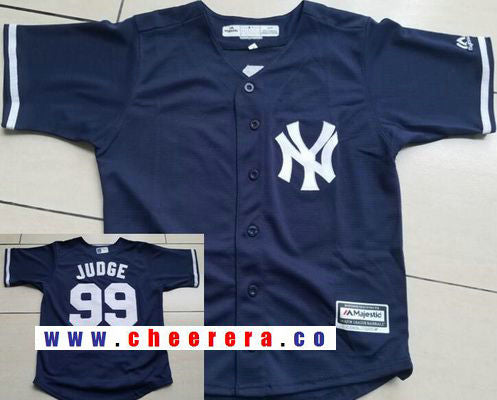 Aaron Judge New York Yankees navy Alternate jersey