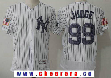 Aaron Judge New York Yankees white jersey
