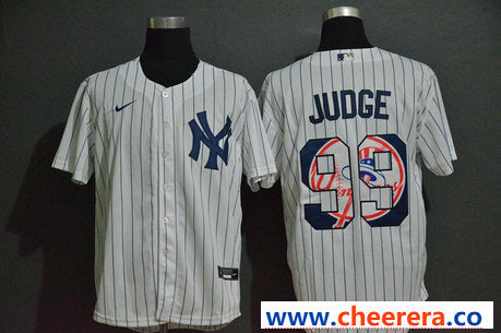 Aaron Judge New York Yankees white Fashion jersey