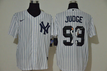 Aaron Judge New York Yankees white jersey