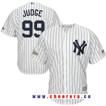 Aaron Judge Majestic New York Yankees white jersey