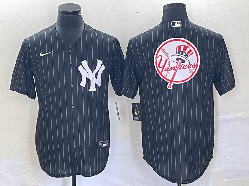 Custom New York Yankees black jersey