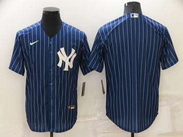 Custom New York Yankees navy jersey