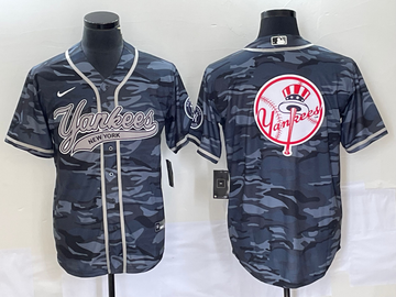 New York Yankees gray Camo jersey