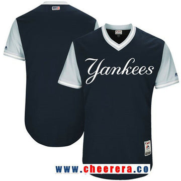 Majestic New York Yankees navy jersey