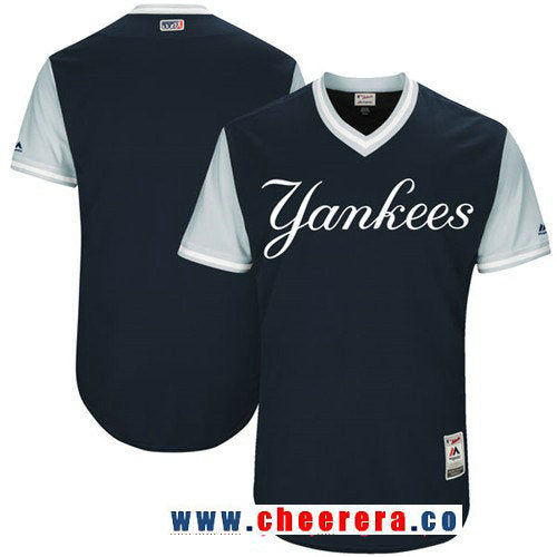 Majestic New York Yankees navy jersey