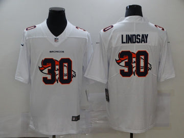 Nike Phillip Lindsay Denver Broncos white Limited jersey
