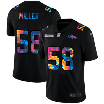 Nike Von Miller Denver Broncos black Vapor jersey