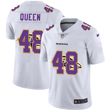 Nike Patrick Queen Baltimore Ravens white Limited jersey