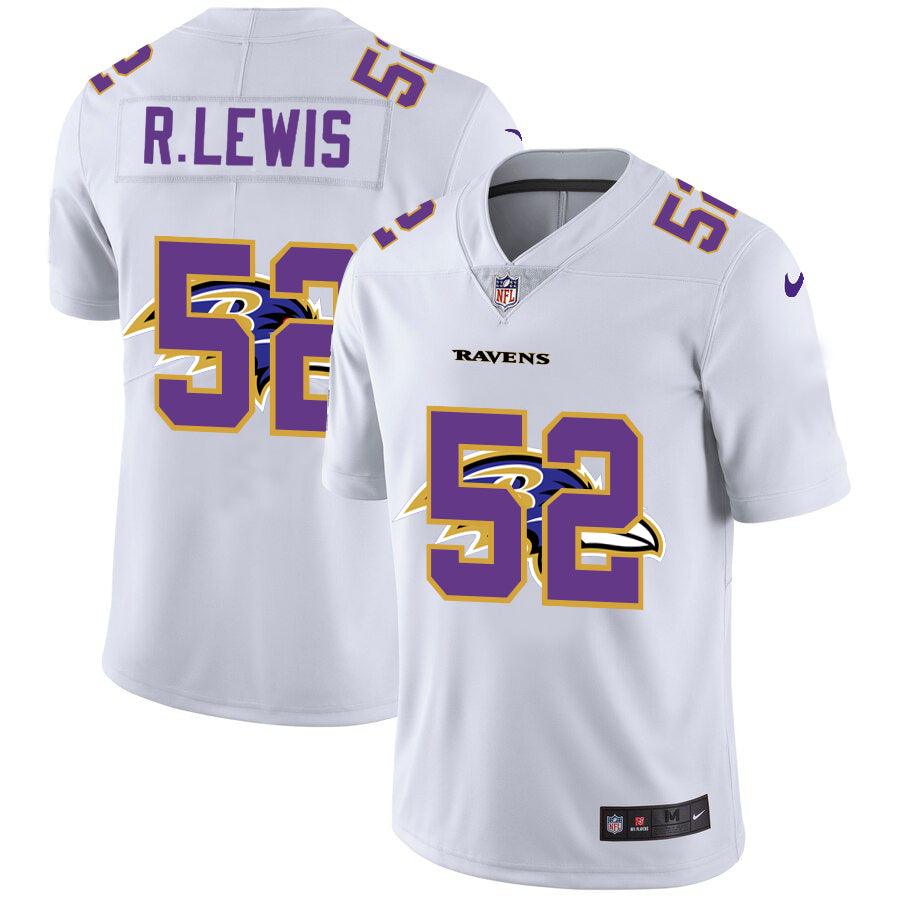 Nike Ray Lewis Baltimore Ravens white Limited jersey