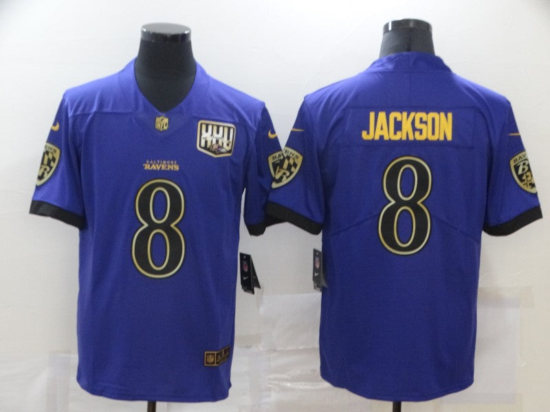 Nike Lamar Jackson Baltimore Ravens purple Vapor jersey