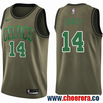 Nike Bob Cousy Boston Celtics green Salute To Service jersey