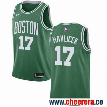 Nike John Havlicek Boston Celtics green jersey