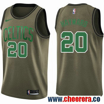 Nike Gordon Hayward Boston Celtics green Salute To Service jersey